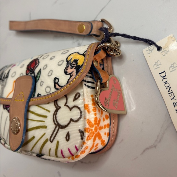 Dooney & Bourke Vintage Disney Flap Wristlet, Collectors Item, RARE, NWT - Picture 14 of 15